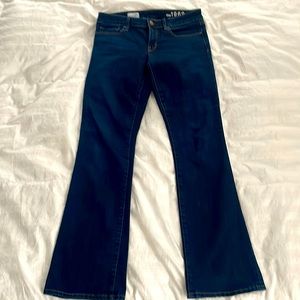 GAP Jeans style: Sexy Boot size 28 regular. Dark Blue. Never worn.